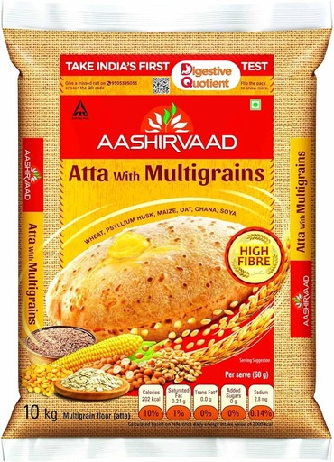 Aashirvaad multi grain chakki atta 10kg