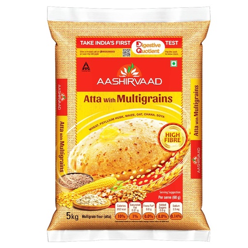 Aashirvaad multi grain atta 5kg