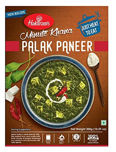Haldirams palak paneer 300g