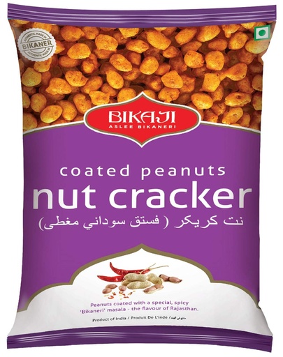 Bikaji nut cracker coated peanuts 200g