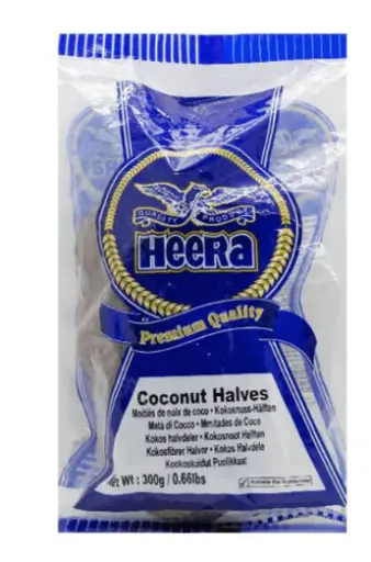 Heera coconut halves 300g