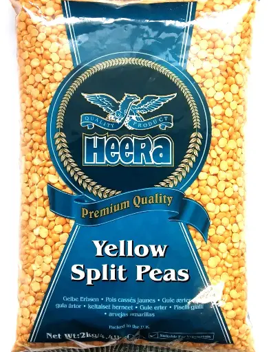 Heera yellow split peas 2kg
