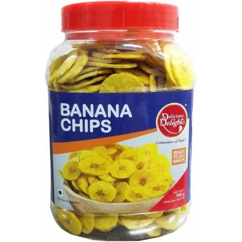 Delicious delights banana chips 250g