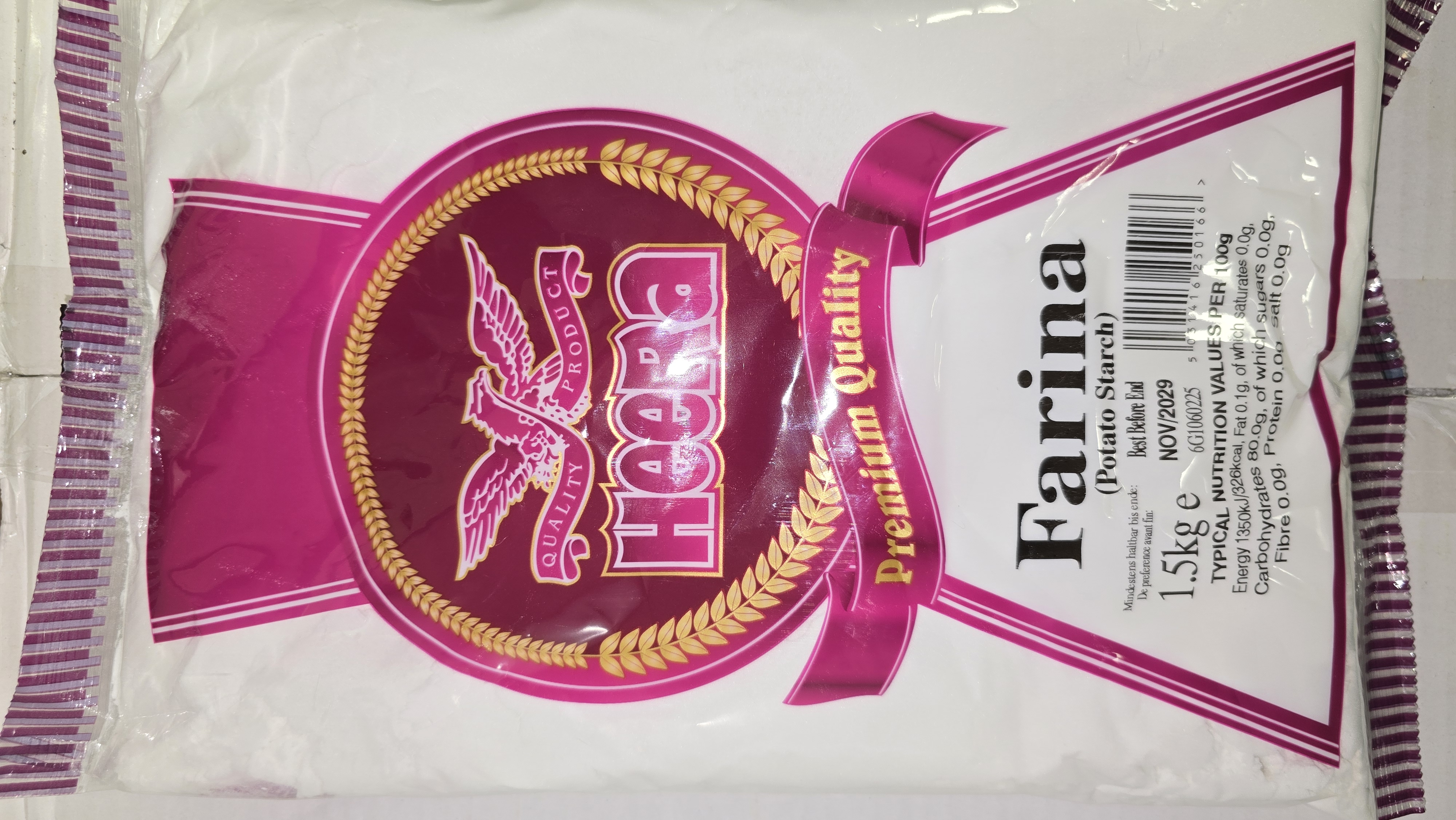 Heera farina potato starch 1.5kg