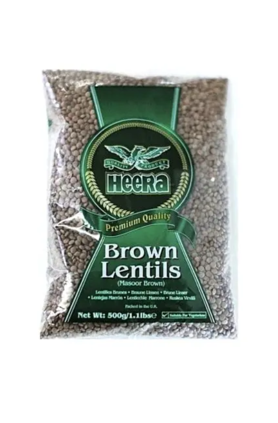 Heera brown lentils 500g