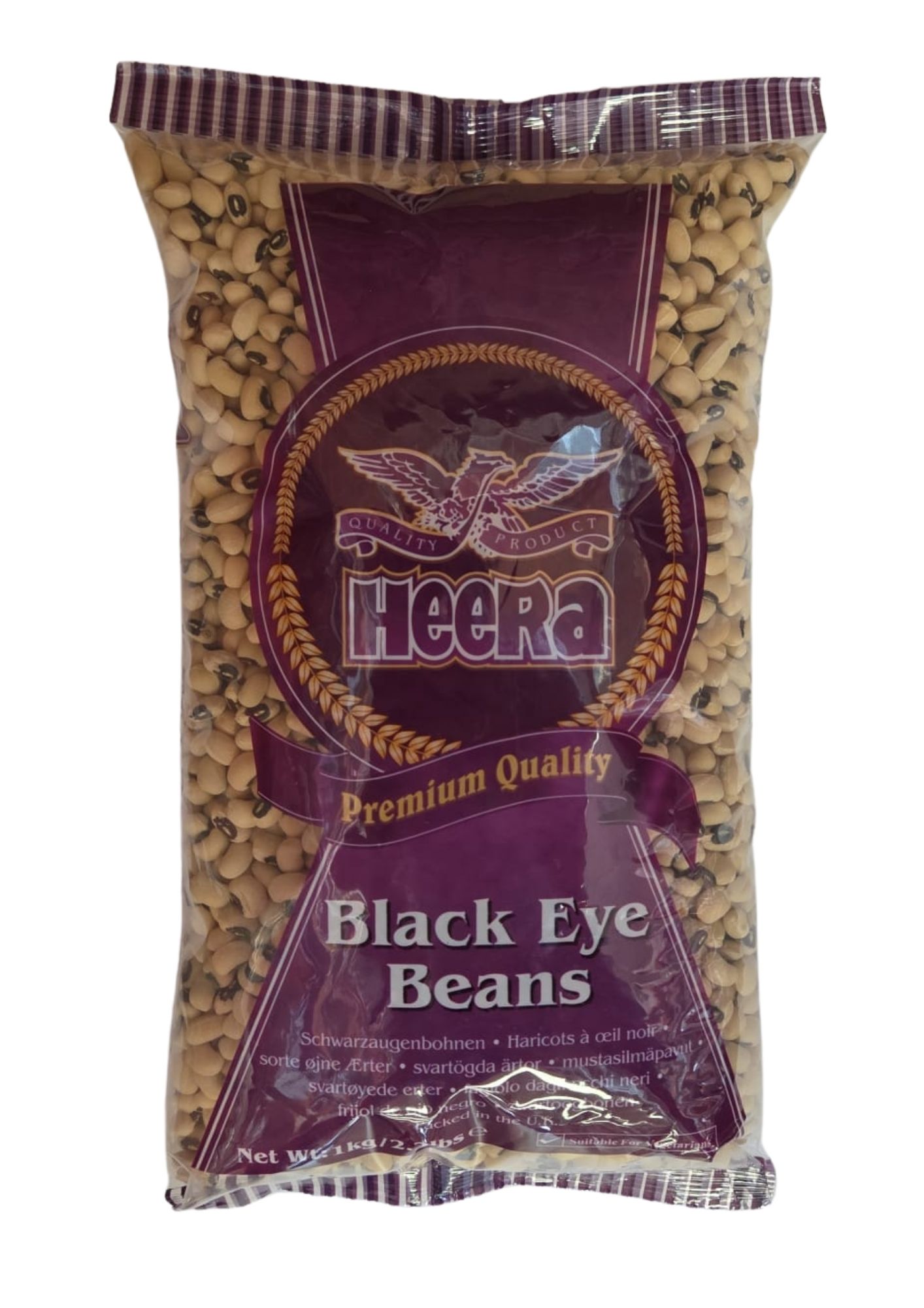 Heera black eye beans 1kg