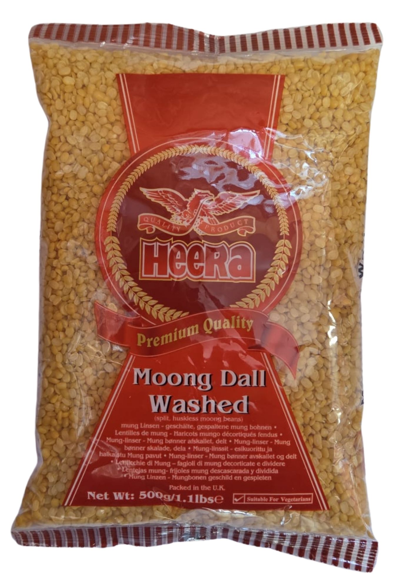 Heera moong dal washed 500g
