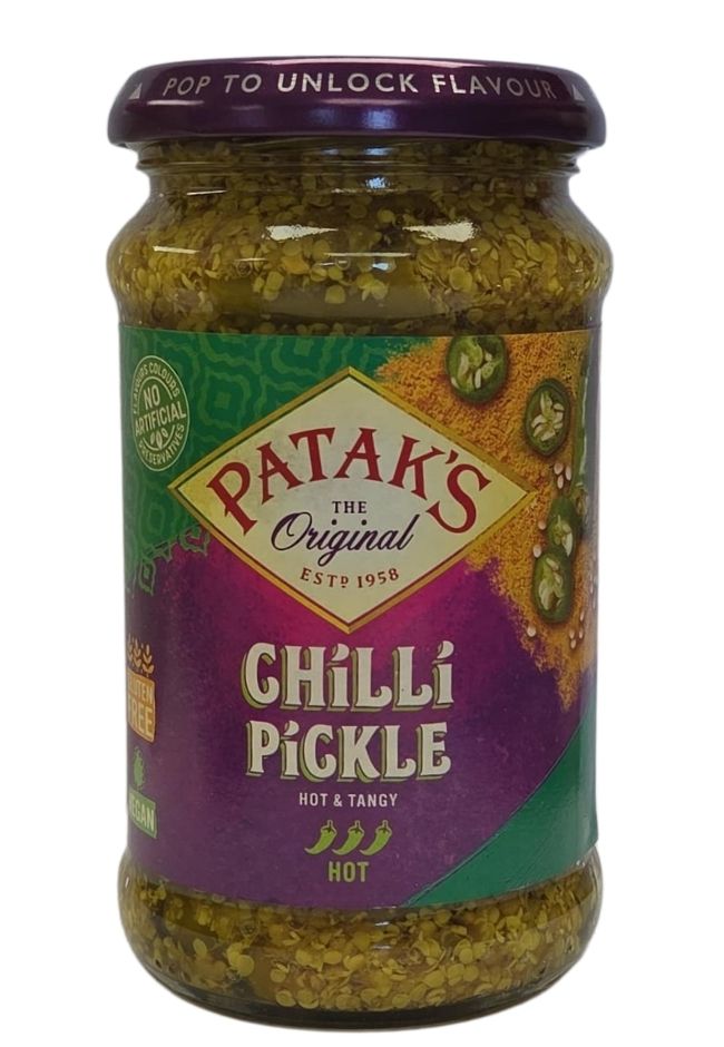 Pataks chilli pickle hot 283g