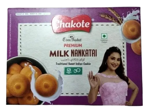 Chakote milk nankatai cookies 250g