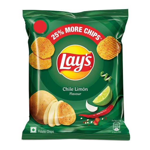 Lays chilli lemon crisps 48gms