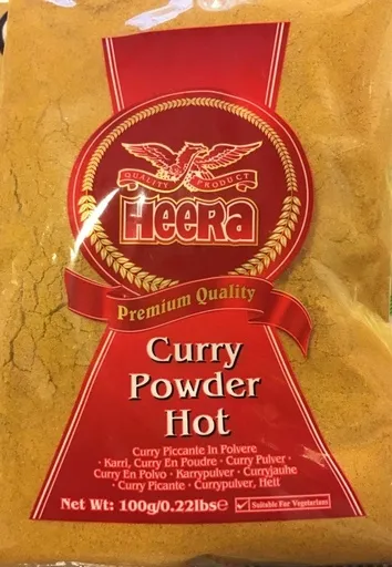 Heera madras curry powder hot 100g