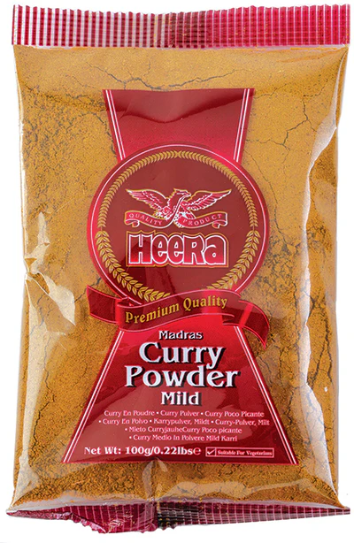 Heera madras curry powder mild 100g