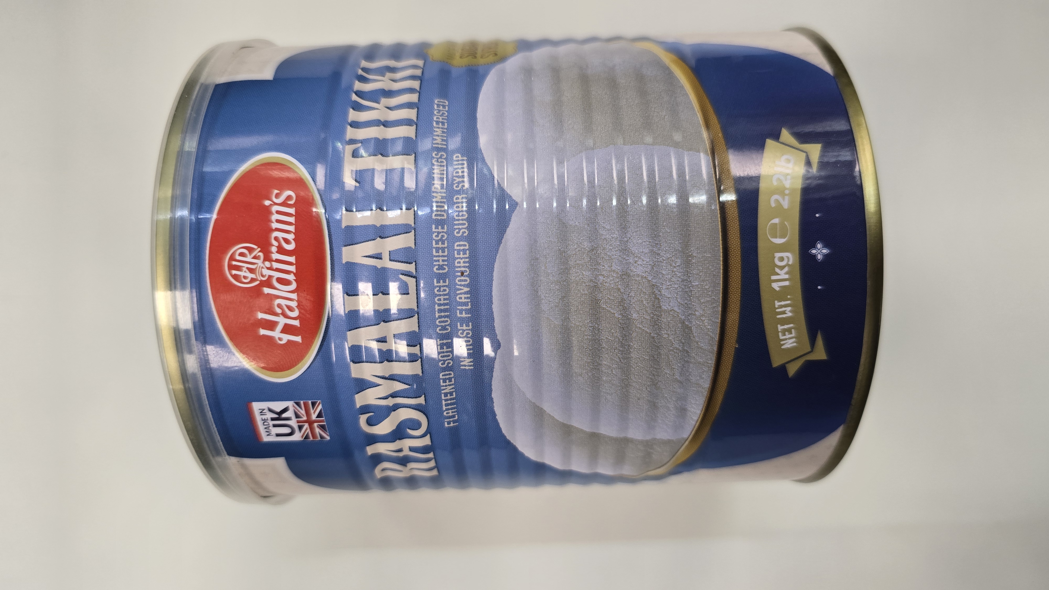 Haldirams rasmalai tikki tin 1kg