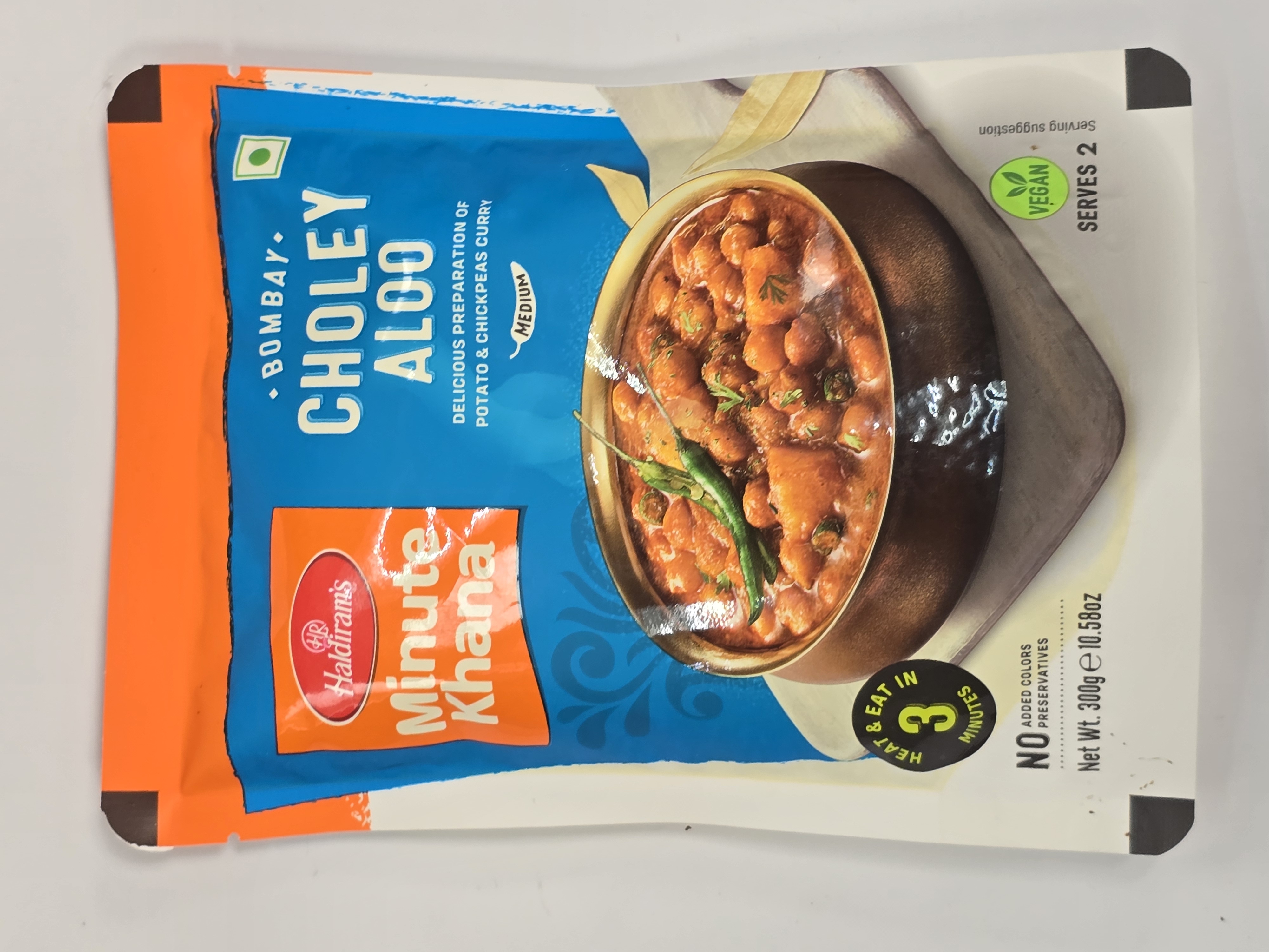 Haldirams choley aloo 300g