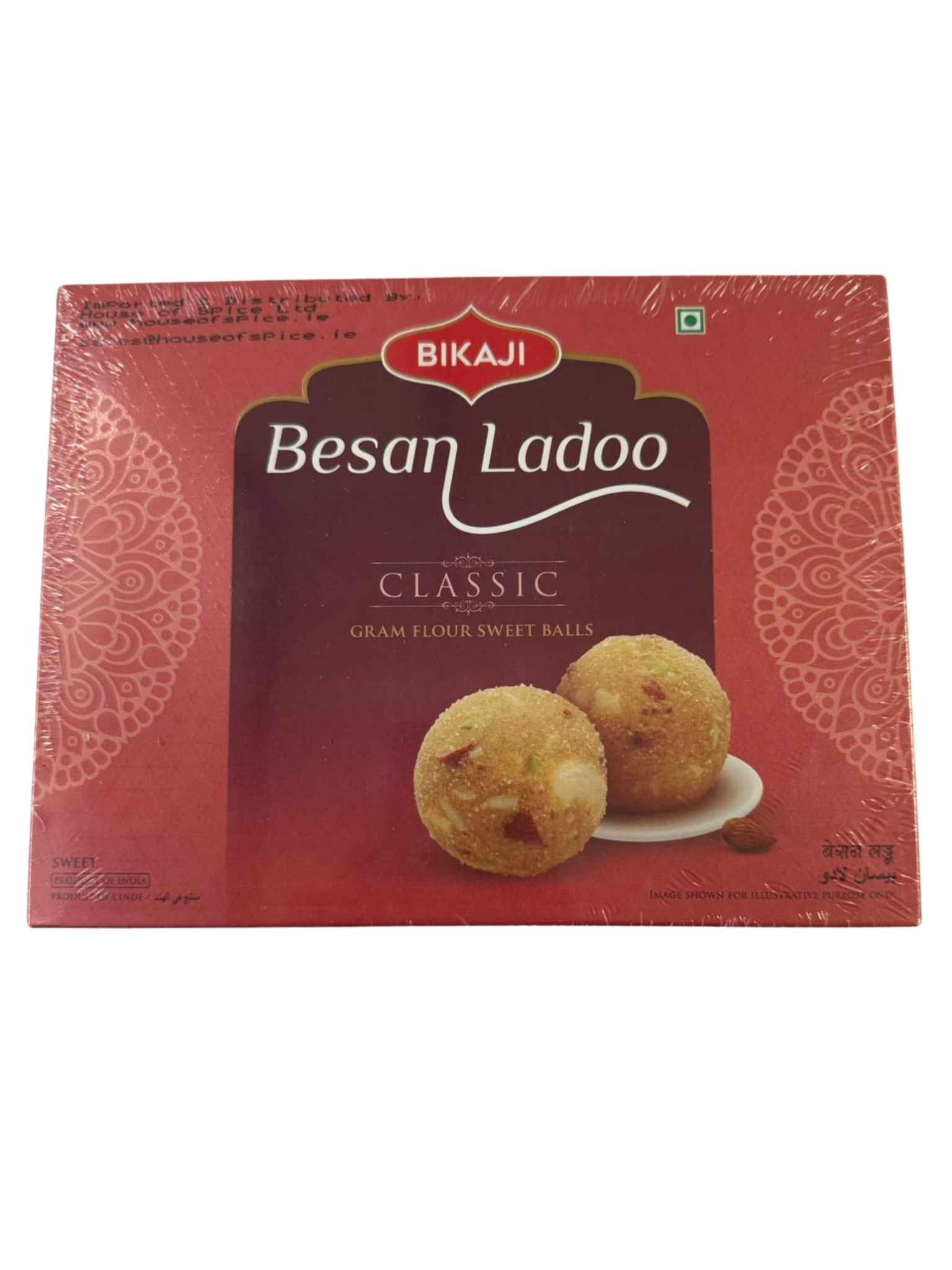 Bikaji besan ladoo classic 400g