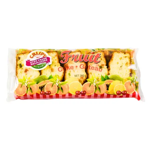 Crispy fruit cake 380g