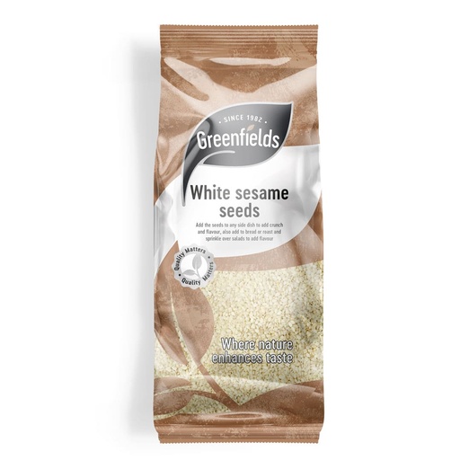 Greenfields white sesame seeds 200g