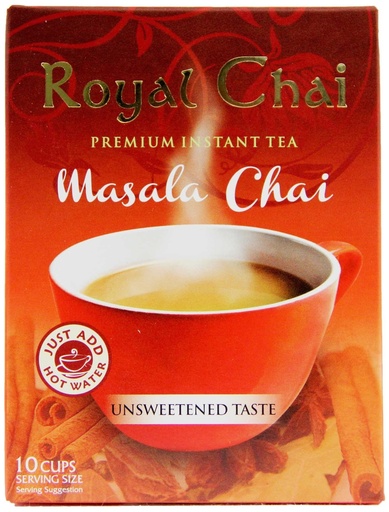 Royal masala chai unsweetened 180g