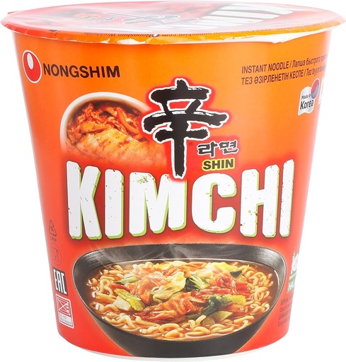 Nongshim kimchi cup noodle 75g