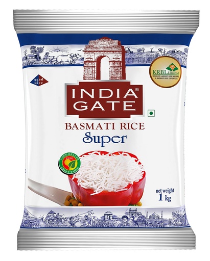 India gate premium basmati 1kg