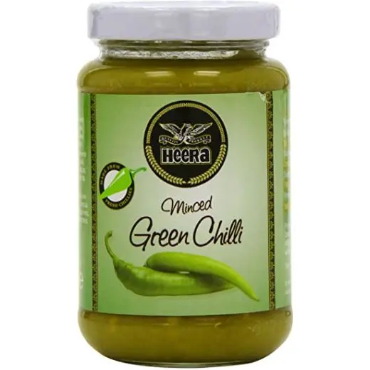 Heera green chilly paste 210gms