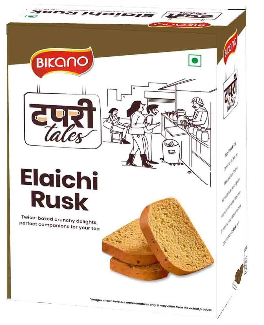 Bikano elaichi rusk 600g