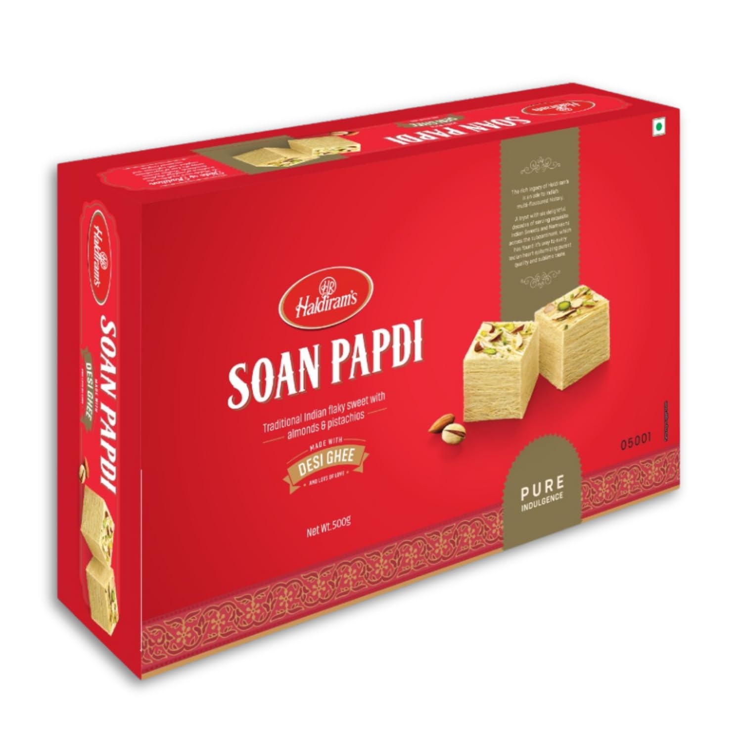 Haldirams soan papdi classic 500g