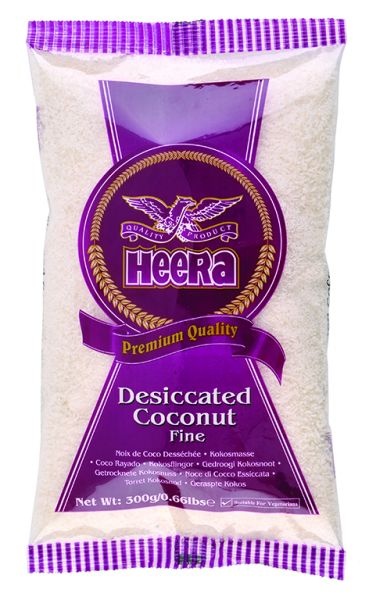 Heera coconut desiccated fine 300gms