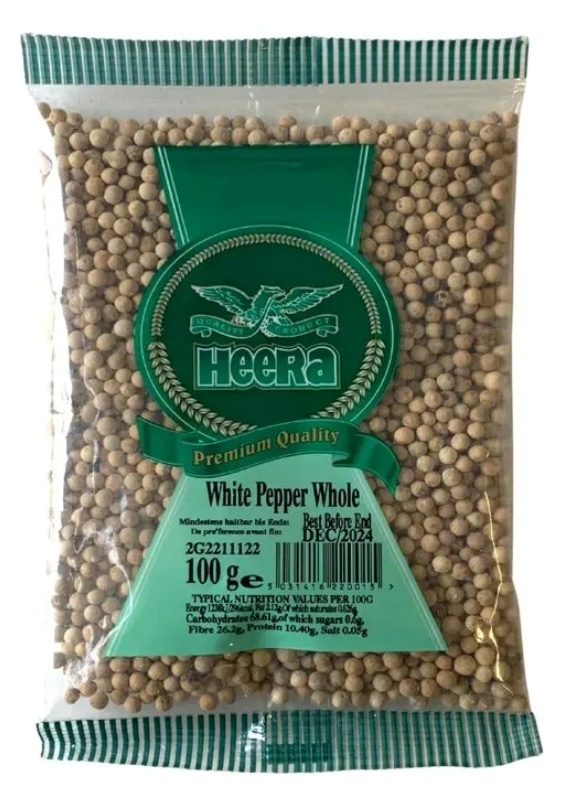 Heera white pepper whole