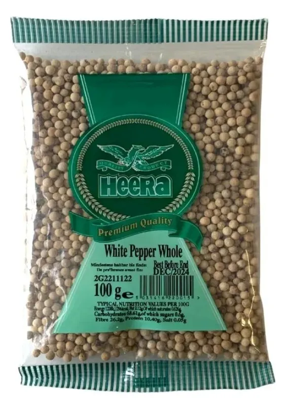 Heera white pepper whole