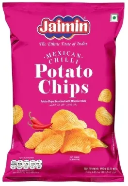 Jaimin mexican chilli potato chips 100g