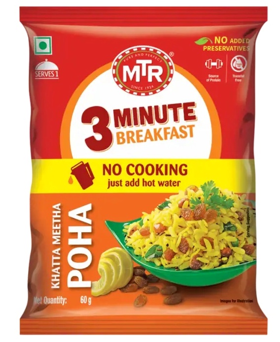 Mtr khatta meetha poha 80gms