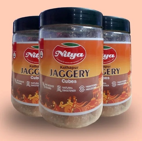 Nitya jaggery cubes 750g