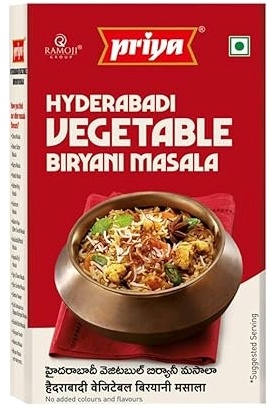 Priya hyderabadi veg briyani masala 50 gm