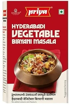 Priya hyderabadi vegetable biryani masala 50g