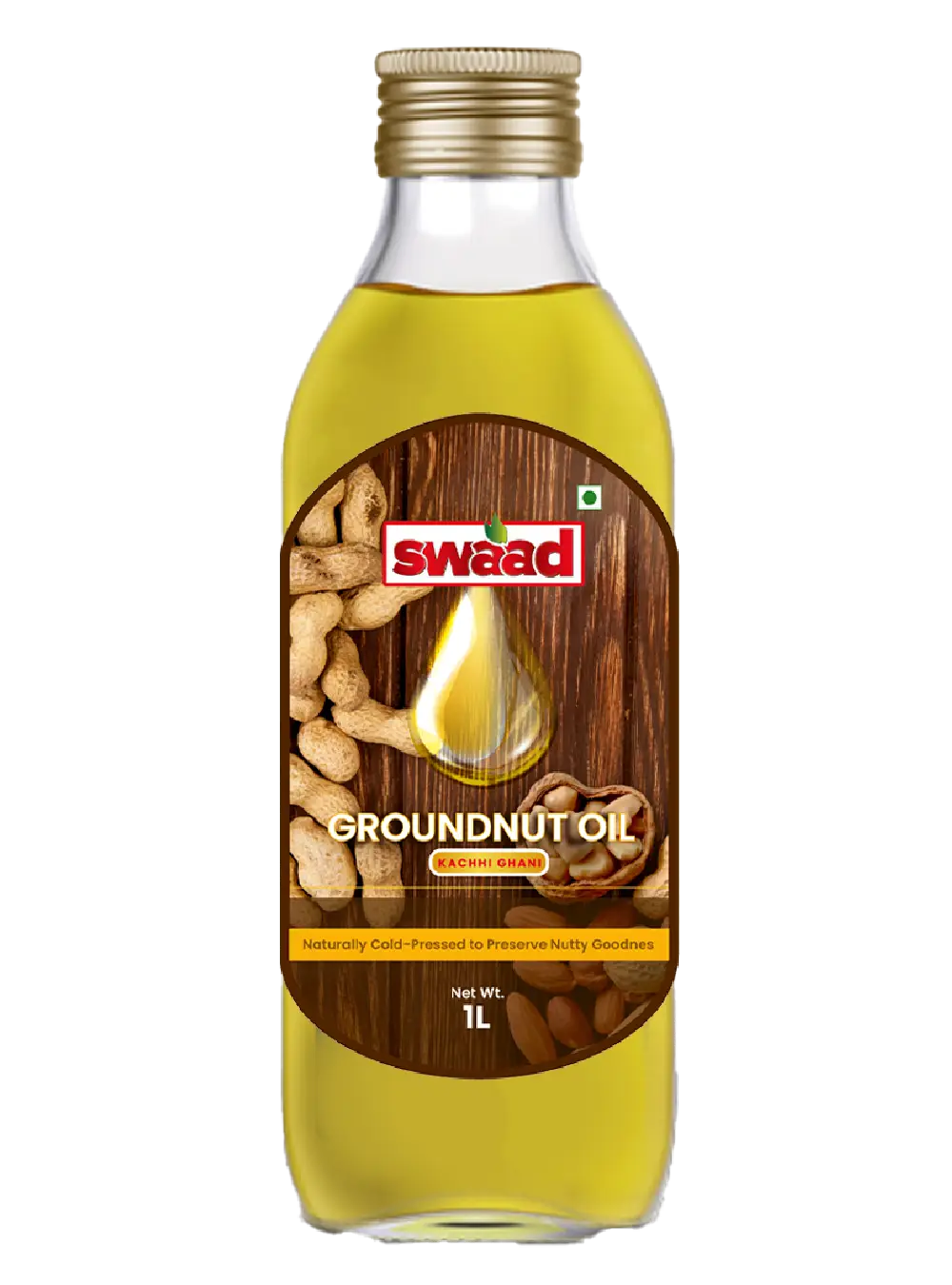Swaad groundnut oil 1l
