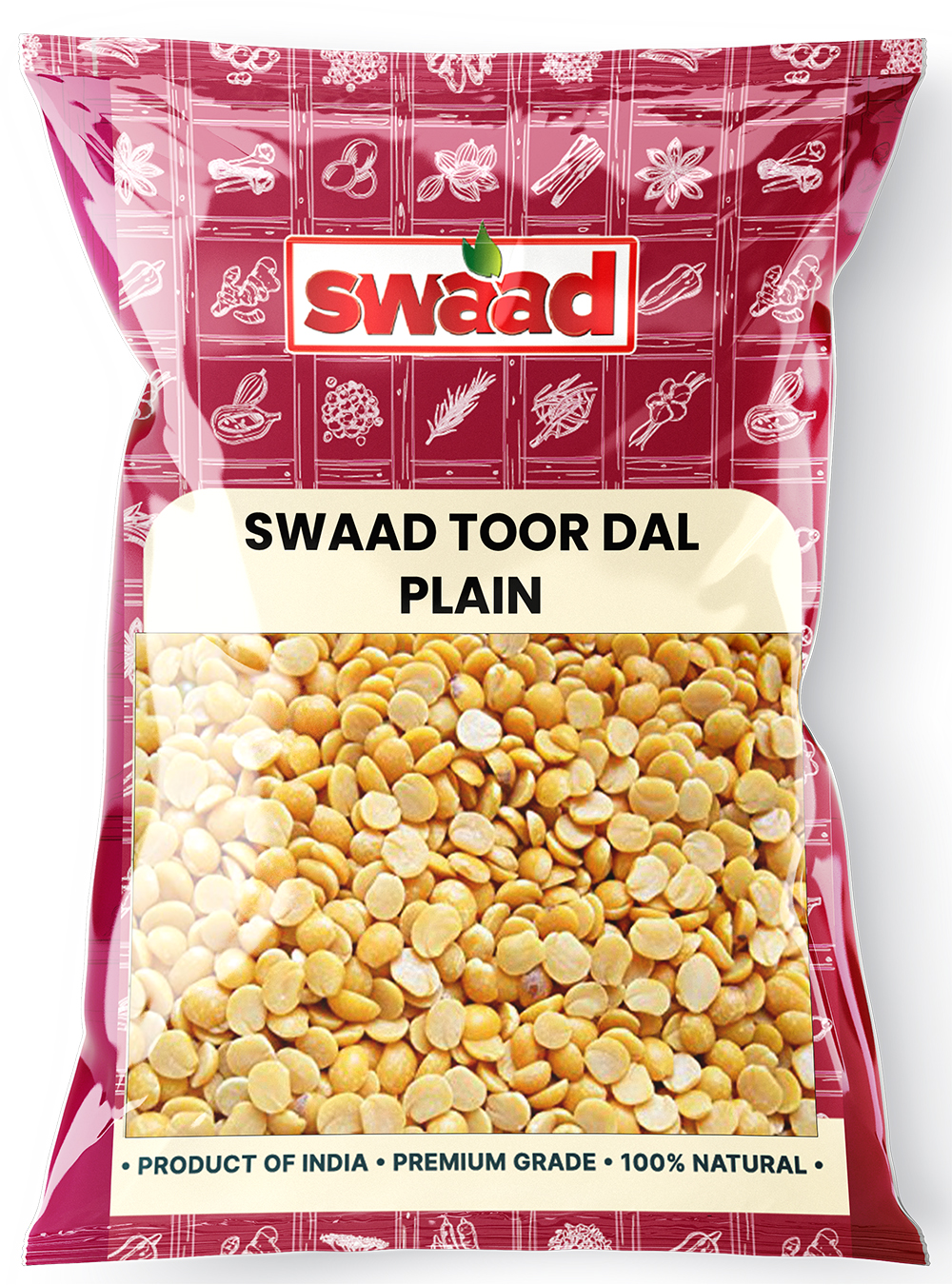 Swaad toor dal plain 1kg