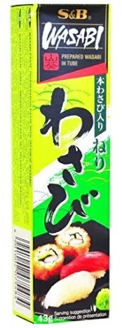 S&b wasabi paste 43g