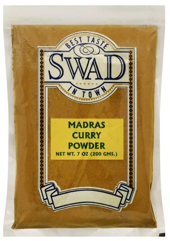 Swaad madras curry powder hot 100g