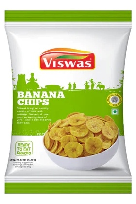 Viswas banana chips 200g