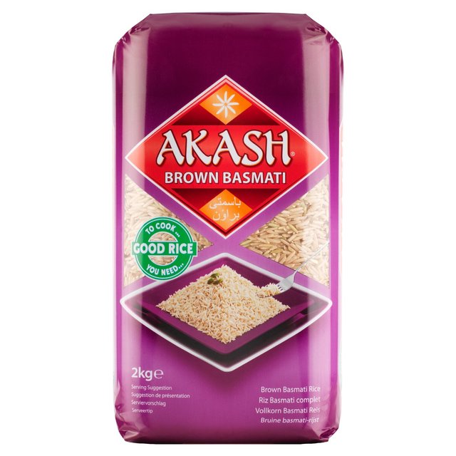Akash Brown Basmati Rice 2Kg