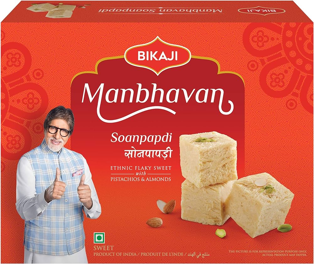 Bikaji Soan Papdi Manbhavan 500G