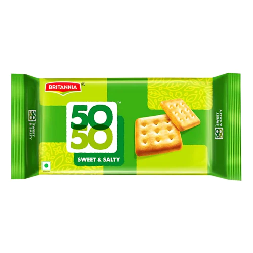 Britannia 50 50 Sweet & Salty 62G
