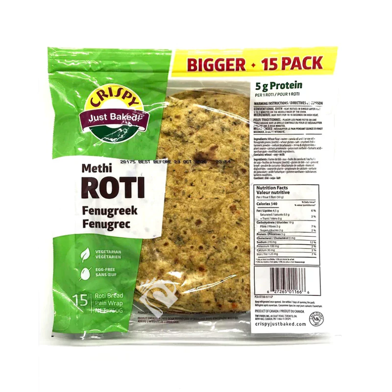Crispy Methi Roti 15Pc 750G