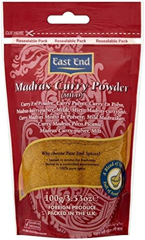 East End Madras Curry Powder Mild 100G