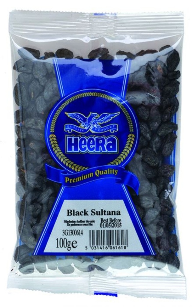 Heera Black Sultanas 100g