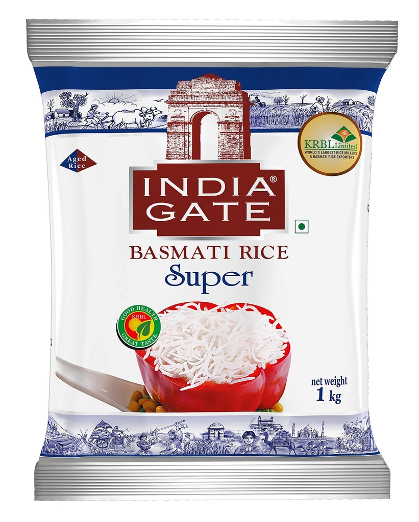 India Gate Basmati Rice 1Kg