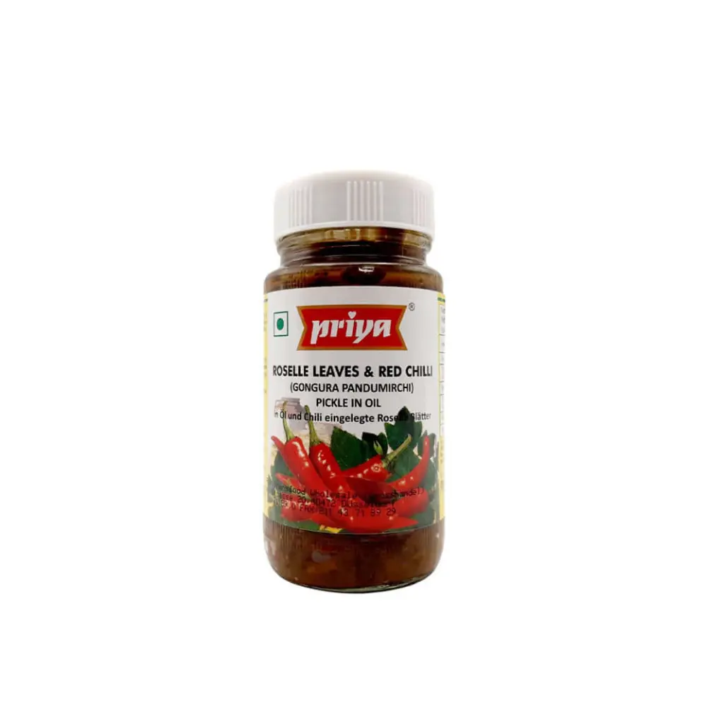 Priya Roselle Leaves / Gongura With Red Chilly 300G