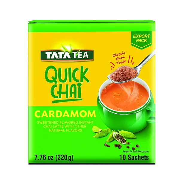 Tata Tea Cardamom Quick Chai 220 G