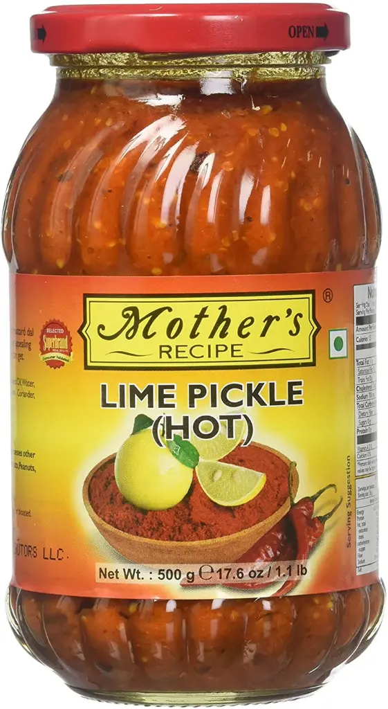 Mother's Lime Hot Pickle 500G